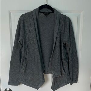 Banana Republic Gray Open Sweater